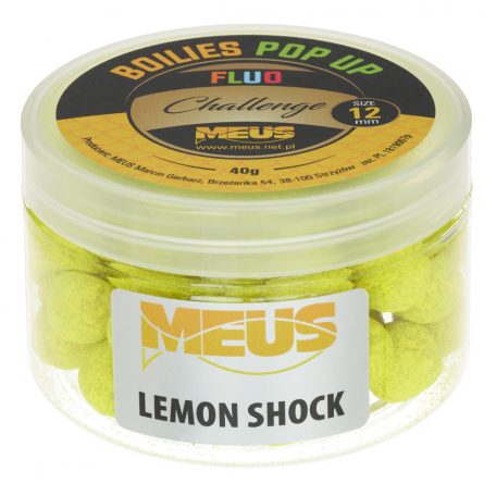 Challenge Fluo Pop-Up Lemon Shock /Citrom & hal/ 12 mm
