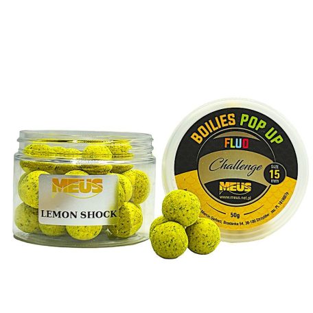 Challenge Fluo Pop-Up Lemon Shock /Citrom & Hal / 15 mm