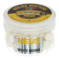 Fluo Wafters Challenge White Worm 12 mm