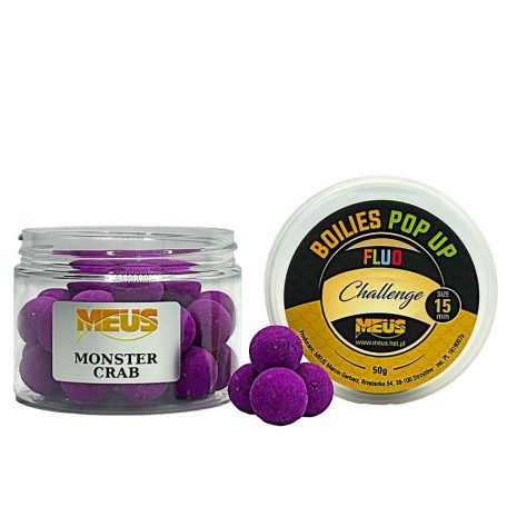 MEUS Challenge Fluo Pop-Up Monster Crab 15 mm