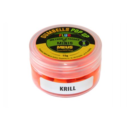 Fluo Pop-Up Dumbells Krill 8 mm MINIS