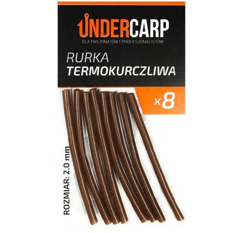 UNDERCARP Shrink Tube - zsugorcső 2 mm barna