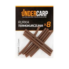 UNDERCARP Shrink Tube - zsugorcső 2,5 mm barna