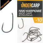 UNDERCARP Wide Gape szakáll nélküli TEFLON horog