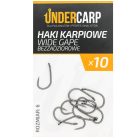 UNDERCARP Wide Gape szakáll nélküli TEFLON horog