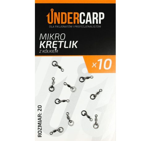 UNDERCARP Micro Ring Swivel forgó