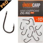 UNDERCARP Zig Rig PRO Pontyozó horog