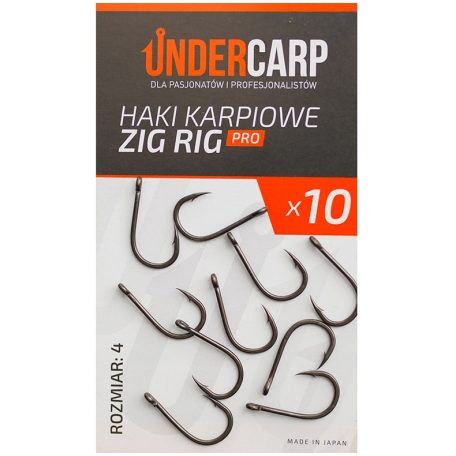 UNDERCARP Zig Rig PRO Pontyozó horog