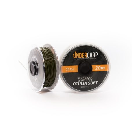 UNDERCARP Otulin Soft bevonatos előkezsinór 25 lbs/20 m Barna